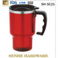 400ml Double Wall Office caneca com suporte (SH-SC21)